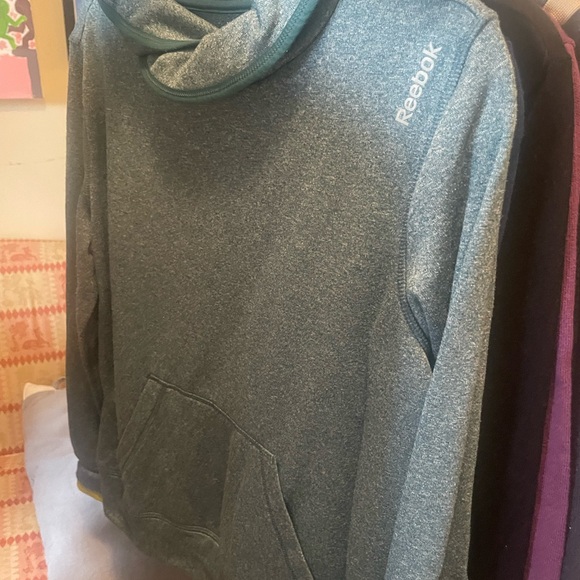 Reebok long sleeve cowl neck active sweater - Picture 2 of 3